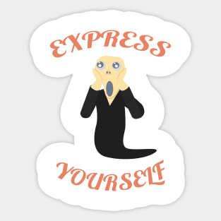 Express Yourself Sticker